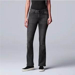 VERA WANG bootcut jeans